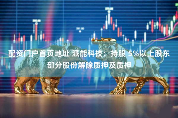 配资门户首页地址 派能科技：持股 5%以上股东部分股份解除质押及质押