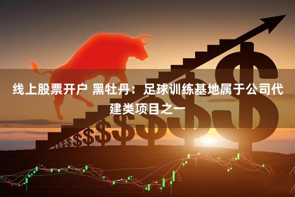 线上股票开户 黑牡丹：足球训练基地属于公司代建类项目之一