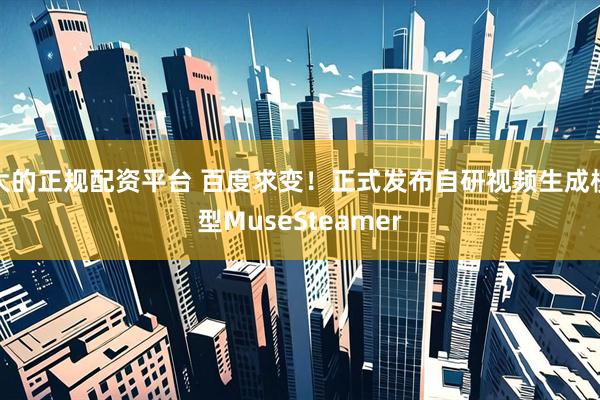 大的正规配资平台 百度求变！正式发布自研视频生成模型MuseSteamer